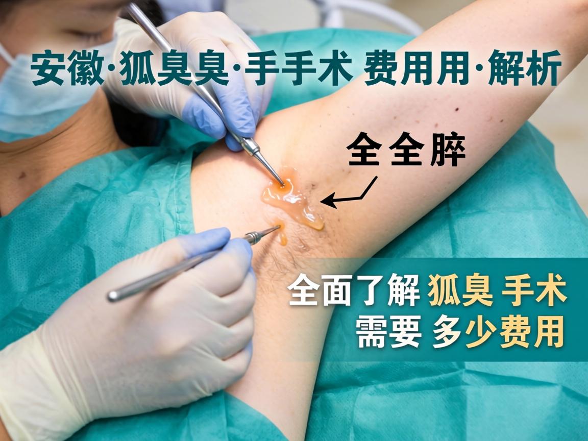 安徽狐臭手术费用解析，全面了解狐臭手术需要多少费用