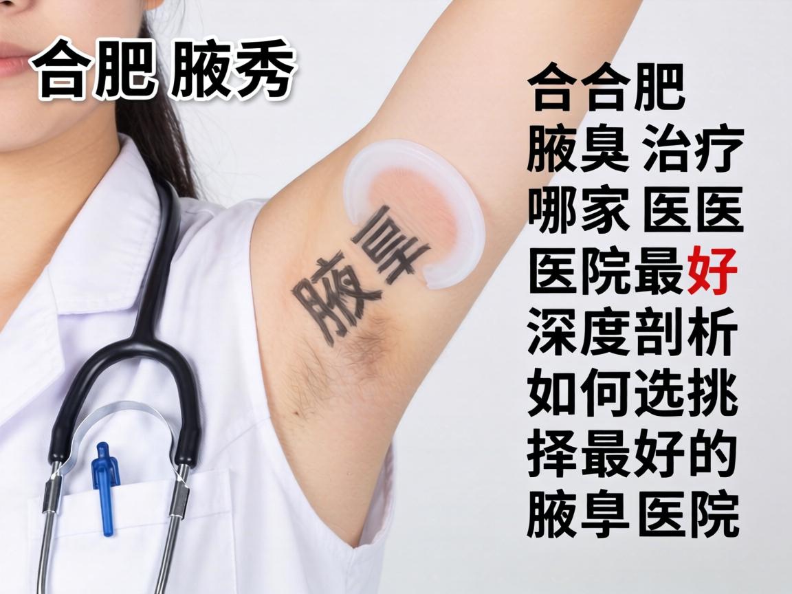 合肥腋秀解析，合肥腋臭治疗哪家医院最好，深度剖析如何选择最好的腋臭医院