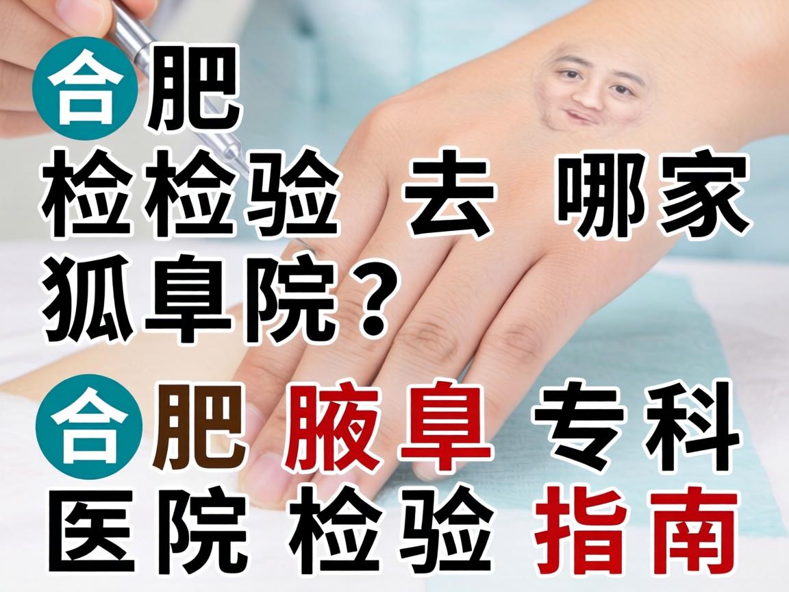 在合肥检验狐臭去哪家医院？合肥腋臭专科医院检验指南