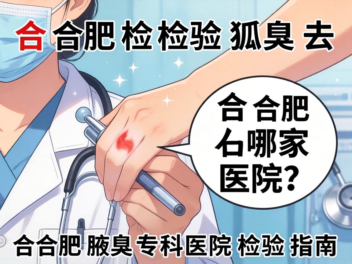 在合肥检验狐臭去哪家医院？合肥腋臭专科医院检验指南