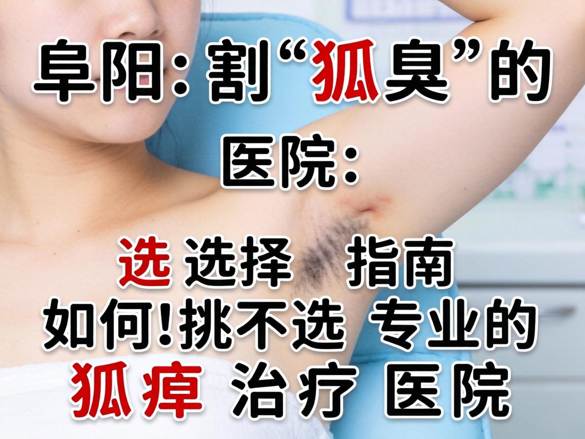 阜阳割狐臭的医院选择指南,如何挑选专业的狐臭治疗医院 阜阳割狐臭的医院选择指南,如何挑选专业的狐臭治疗医院