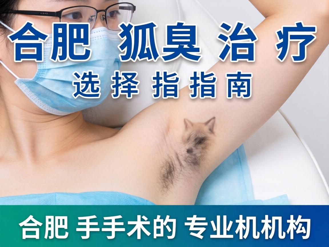 合肥狐臭治疗选择指南，详解合肥狐臭手术的专业机构