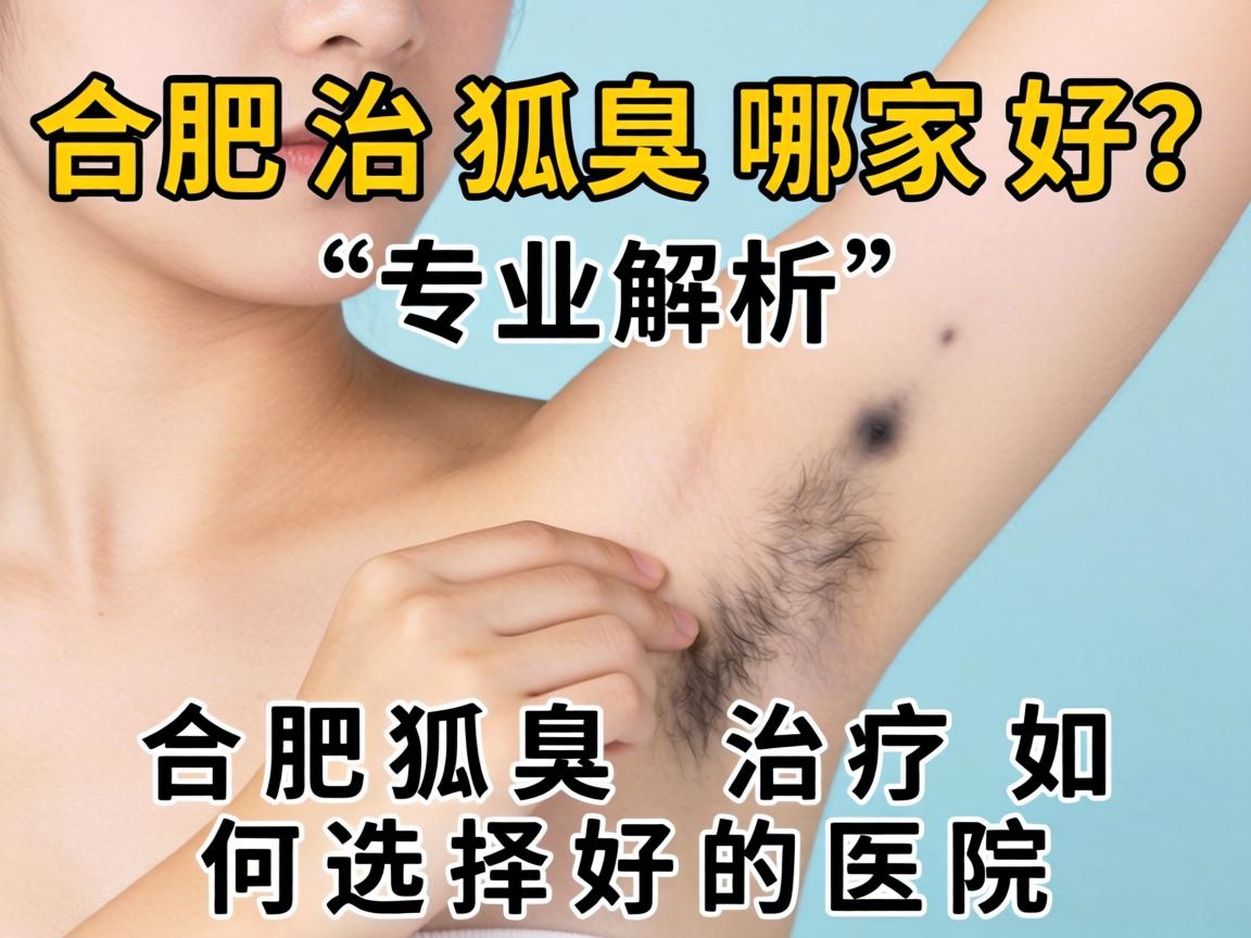 合肥治狐臭哪家好？专业解析合肥狐臭治疗如何选择好的医院