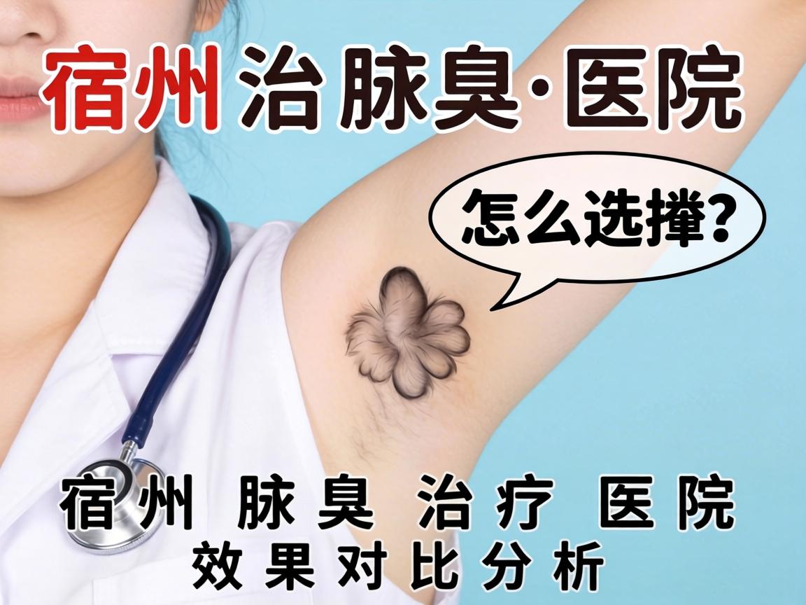 宿州治腋臭医院怎么选?宿州腋臭治疗医院效果对比分析 宿州治腋臭医院怎么选?宿州腋臭治疗医院效果对比分析