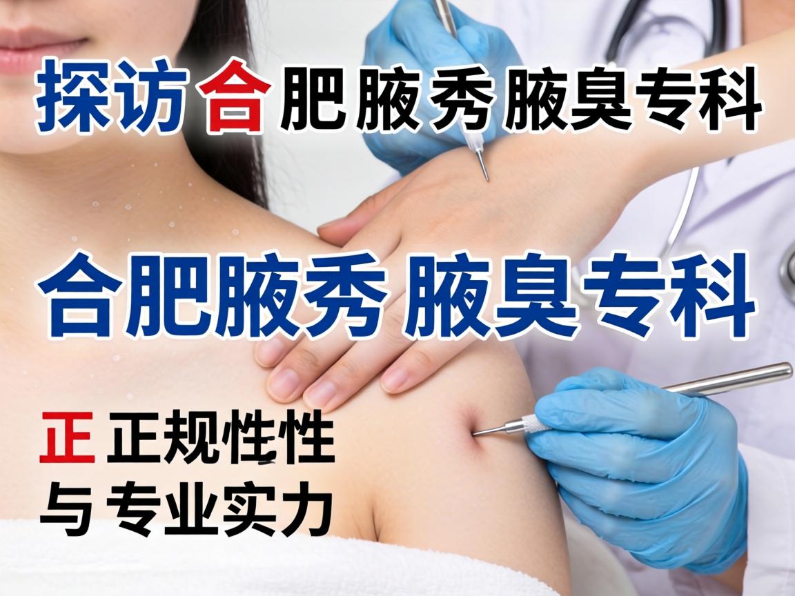 探访合肥腋秀腋臭专科,解析合肥腋秀腋臭专科的正规性与专业实力 探访合肥腋秀腋臭专科,解析合肥腋秀腋臭专科的正规性与专业实力