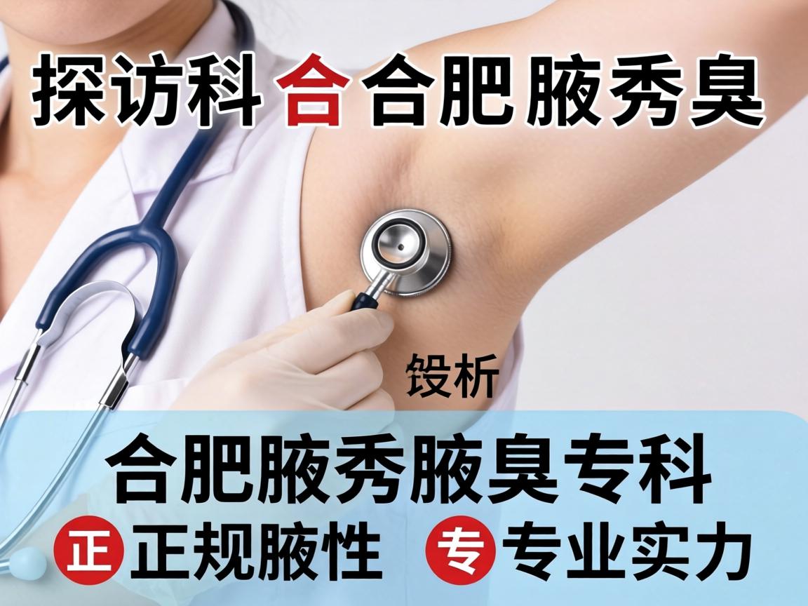 探访合肥腋秀腋臭专科,解析合肥腋秀腋臭专科的正规性与专业实力 探访合肥腋秀腋臭专科,解析合肥腋秀腋臭专科的正规性与专业实力
