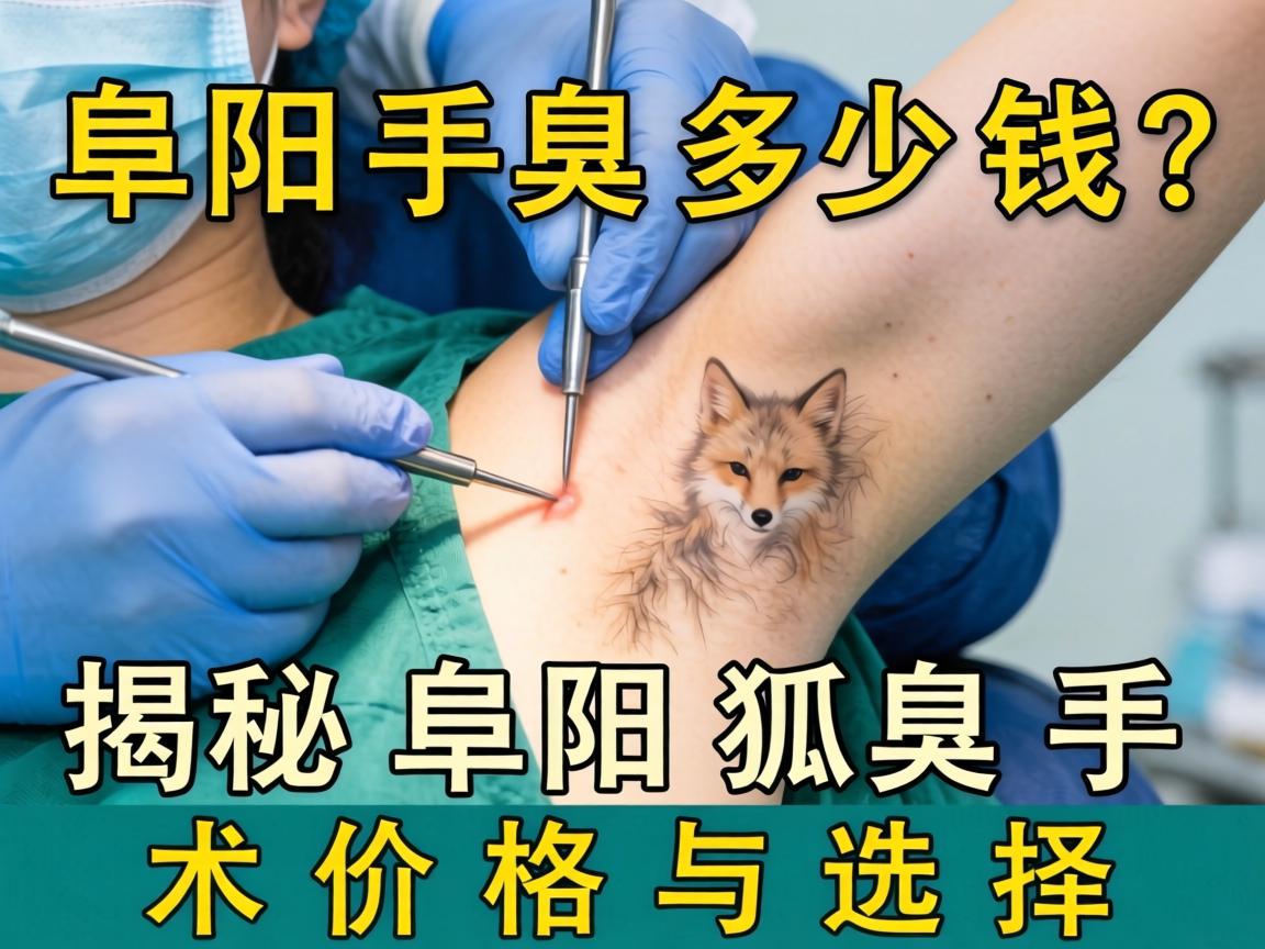 阜阳狐臭手术多少钱？揭秘阜阳狐臭手术价格与选择