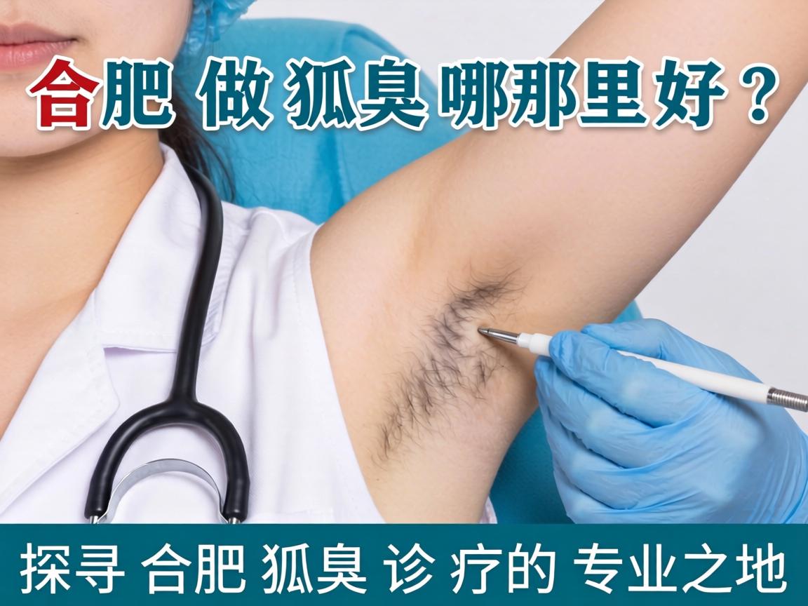 在合肥做狐臭哪里好？探寻合肥狐臭诊疗的专业之地