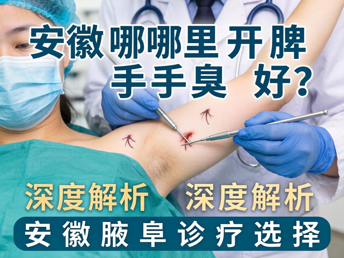 安徽哪里开腋臭手术好?深度解析安徽腋臭诊疗选择 安徽哪里开腋臭手术好?深度解析安徽腋臭诊疗选择