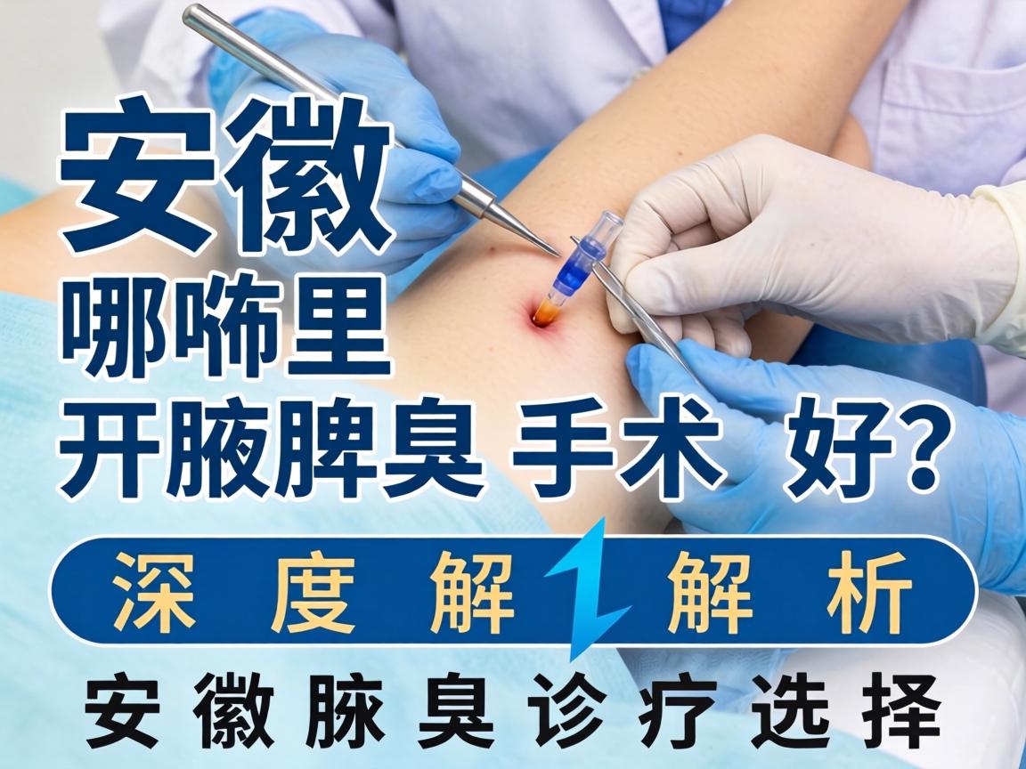 安徽哪里开腋臭手术好?深度解析安徽腋臭诊疗选择 安徽哪里开腋臭手术好?深度解析安徽腋臭诊疗选择