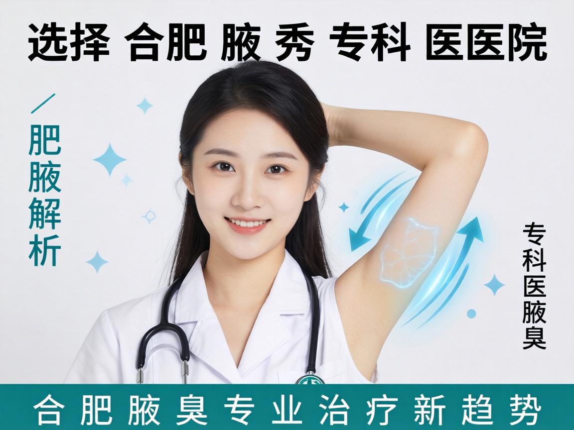 选择合肥腋秀专科医院，解析合肥腋臭专业治疗新趋势
