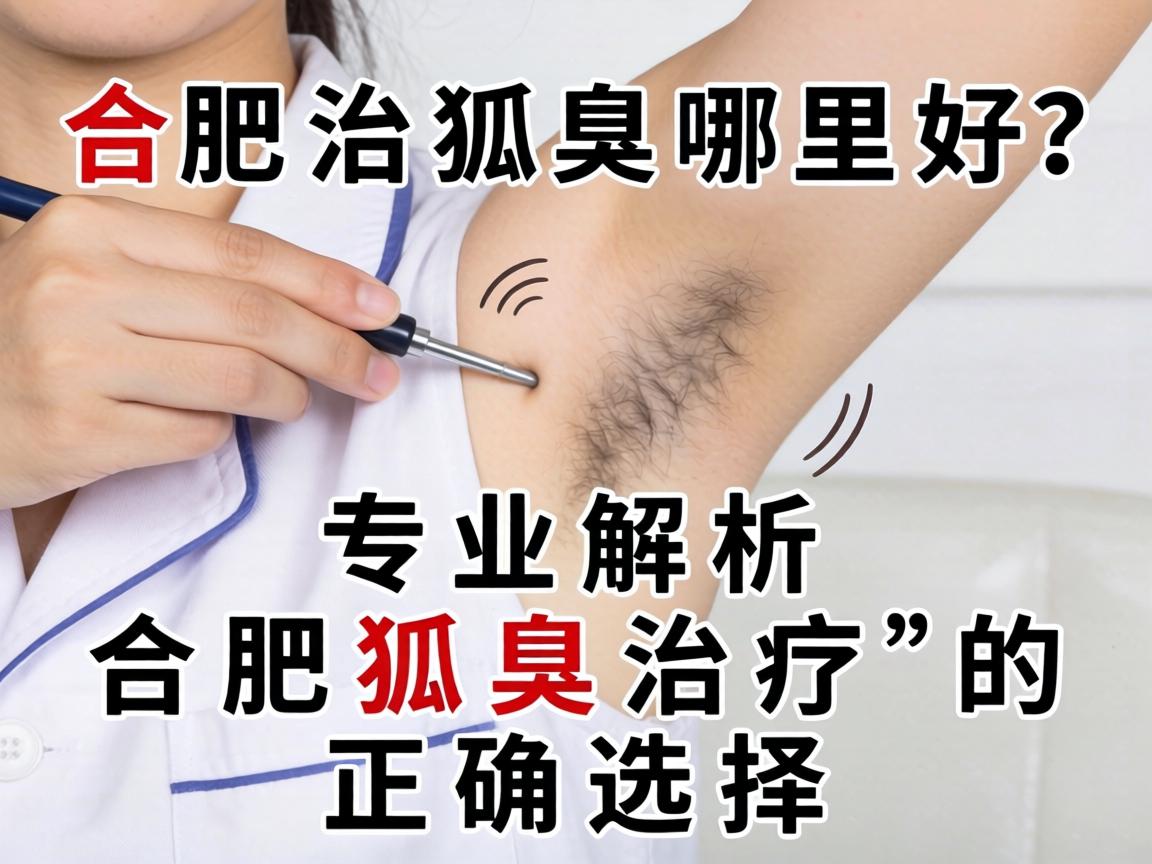 合肥治狐臭哪里好？专业解析合肥狐臭治疗的正确选择