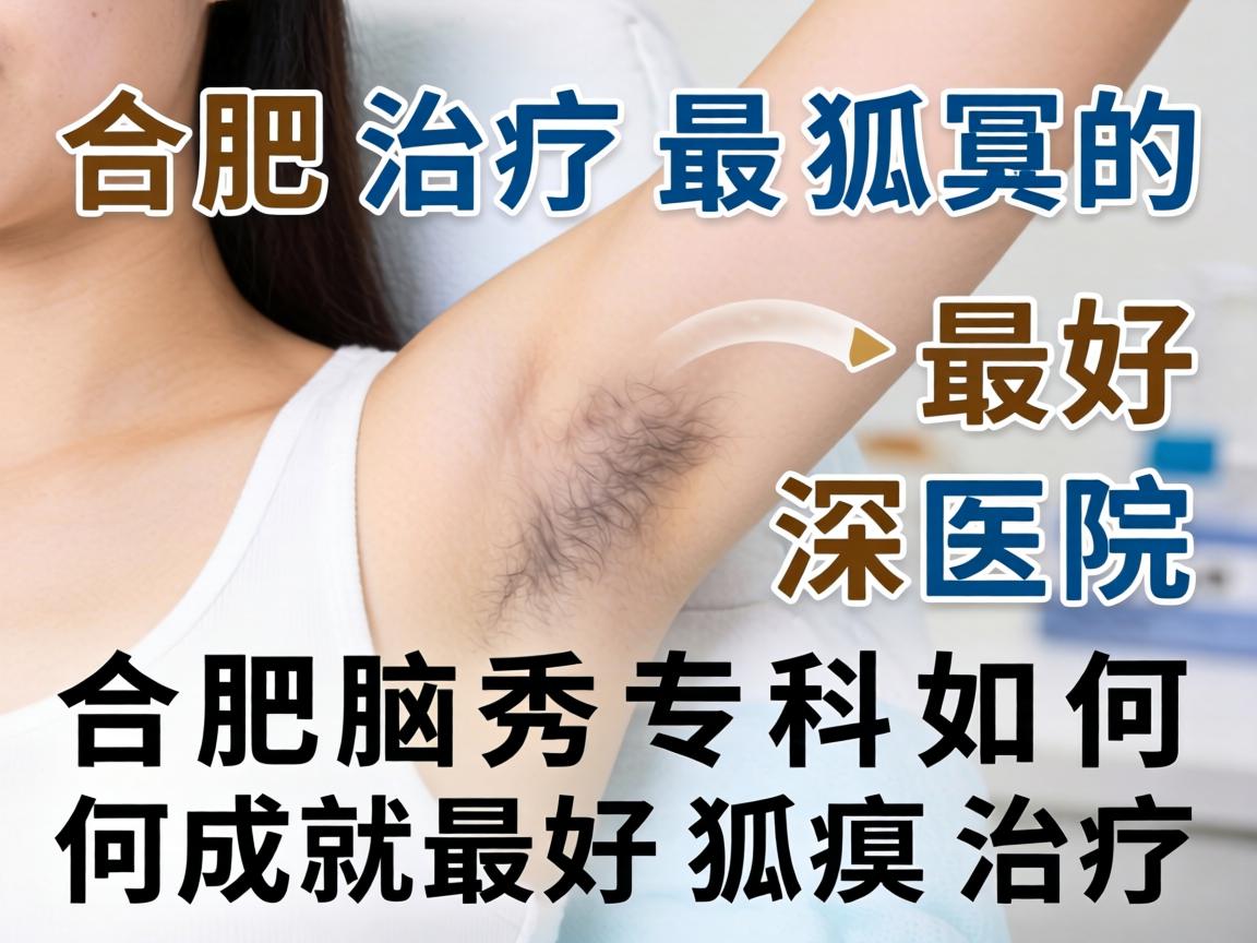 合肥治疗狐臭的最好医院，深度解析合肥腋秀专科如何成就最好狐臭治疗