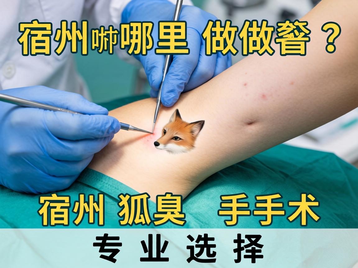 宿州狐臭手术哪里做?详解宿州狐臭手术专业选择 宿州狐臭手术哪里做?详解宿州狐臭手术专业选择