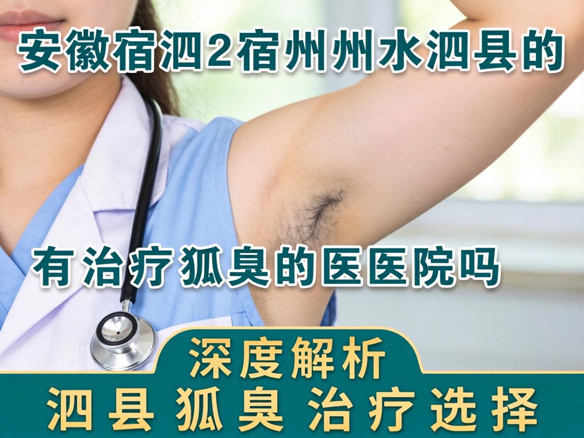 安徽宿州泗县有治疗狐臭的医院吗？深度解析泗县狐臭治疗选择