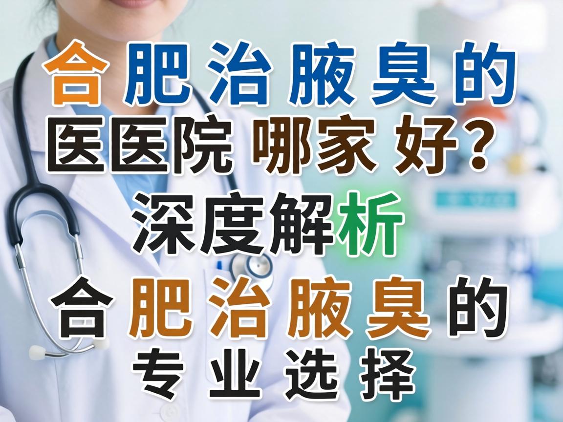 合肥治腋臭的医院哪家好?深度解析合肥治腋臭的专业选择 合肥治腋臭的医院哪家好?深度解析合肥治腋臭的专业选择