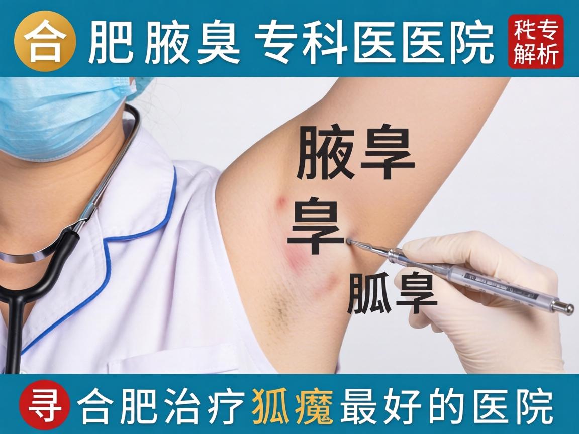 合肥腋臭专科医院解析，探寻合肥治疗狐臭最好的医院