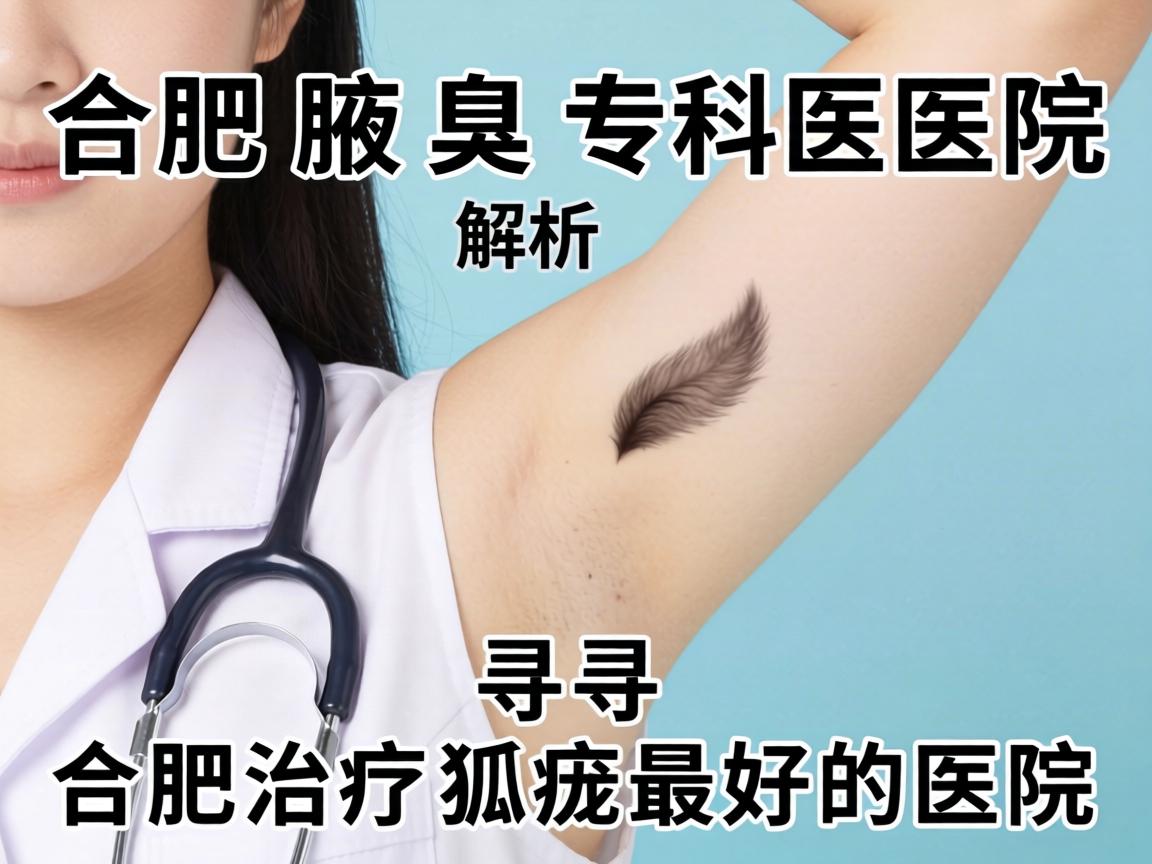 合肥腋臭专科医院解析，探寻合肥治疗狐臭最好的医院