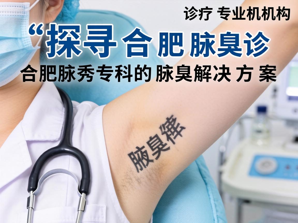 探寻合肥腋臭诊疗专业机构，详解合肥腋秀专科的腋臭解决方案