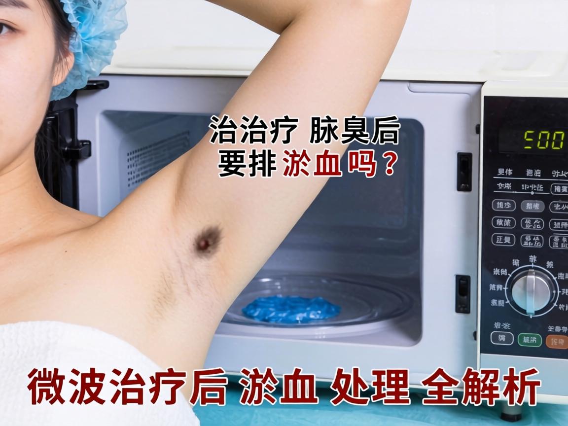 微波治疗腋臭后要排淤血吗?微波治疗后淤血处理全解析 微波治疗腋臭后要排淤血吗?微波治疗后淤血处理全解析