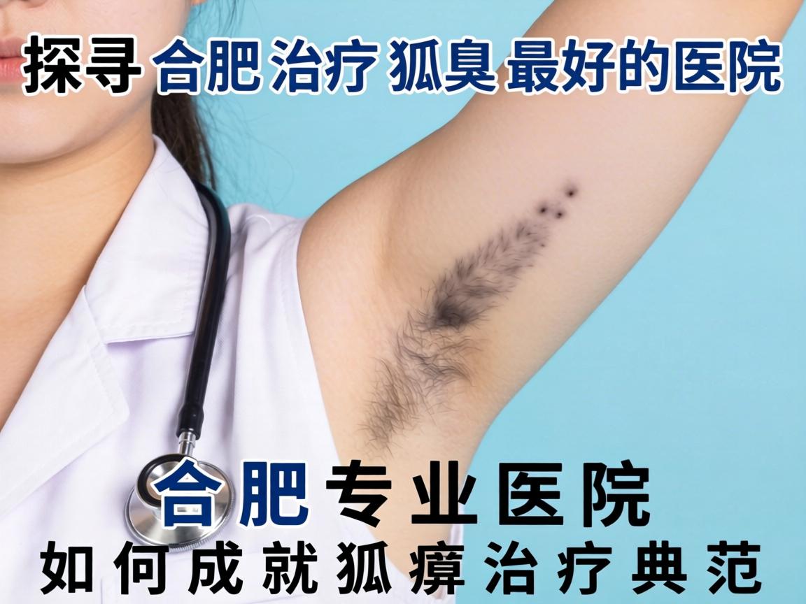 探寻合肥治疗狐臭最好的医院，合肥专业医院如何成就狐臭治疗典范