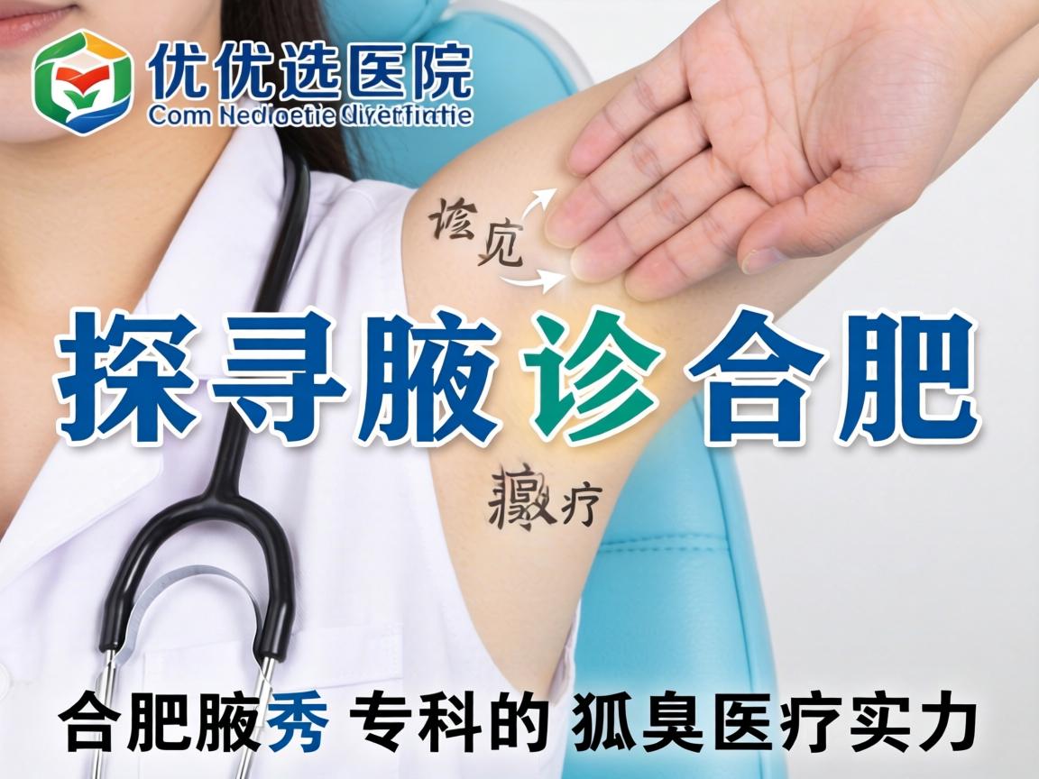 探寻合肥腋臭诊疗优选医院，解析合肥腋秀专科的狐臭医疗实力