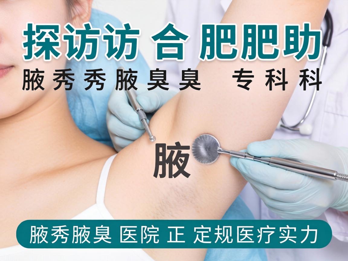 探访合肥腋秀腋臭专科,解析腋秀腋臭医院正规医疗实力 探访合肥腋秀腋臭专科,解析腋秀腋臭医院正规医疗实力