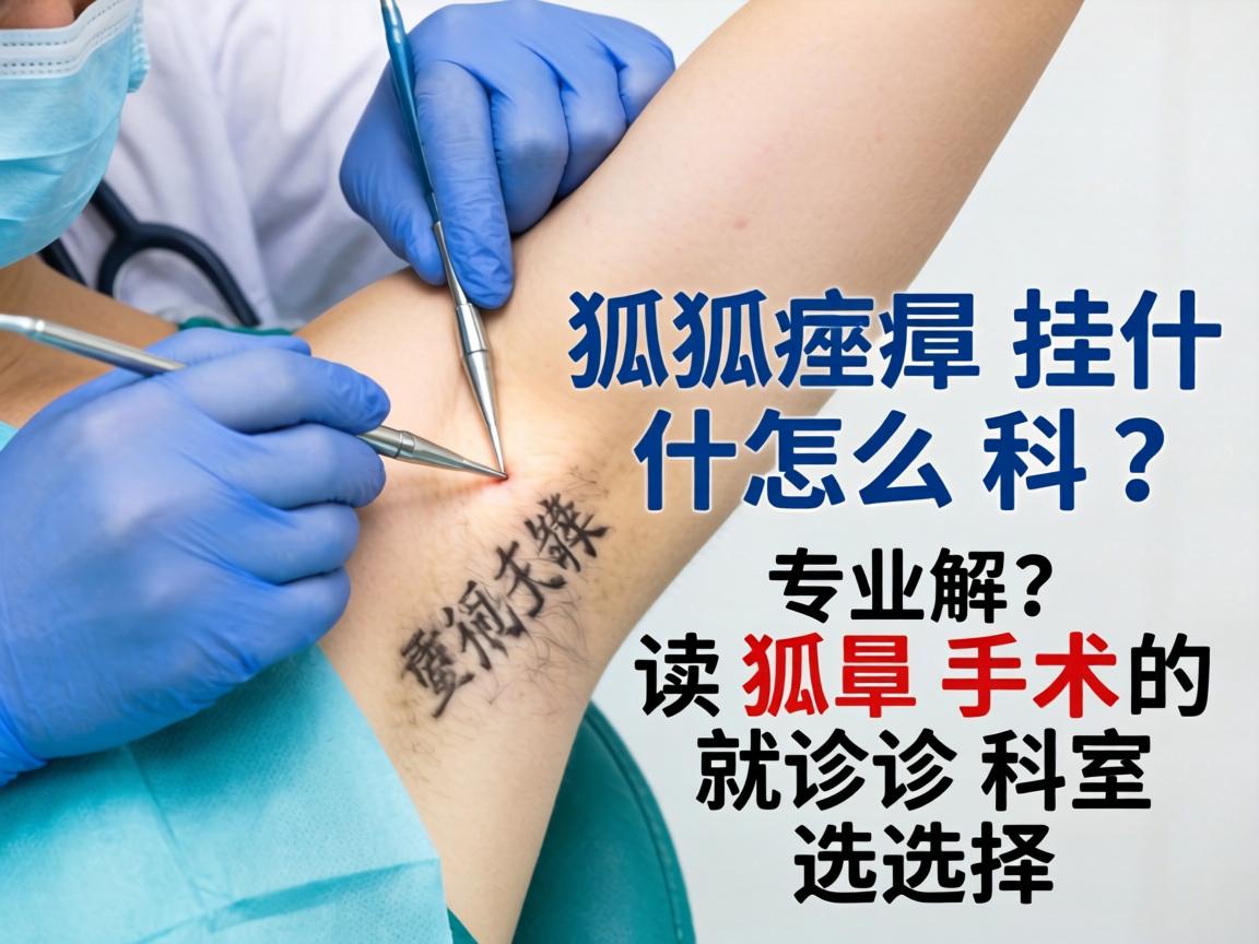 手术狐臭挂什么科?专业解读狐臭手术的就诊科室选择 手术狐臭挂什么科?专业解读狐臭手术的就诊科室选择