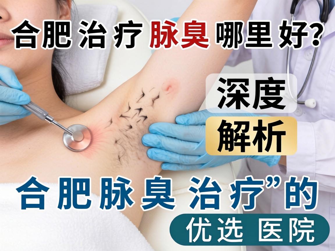 合肥治疗腋臭哪里好?深度解析合肥腋臭治疗的优选医院 合肥治疗腋臭哪里好?深度解析合肥腋臭治疗的优选医院