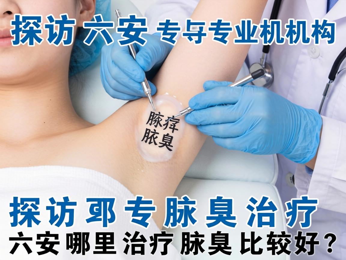 探访六安腋臭治疗专业机构，六安哪里治疗腋臭比较好？