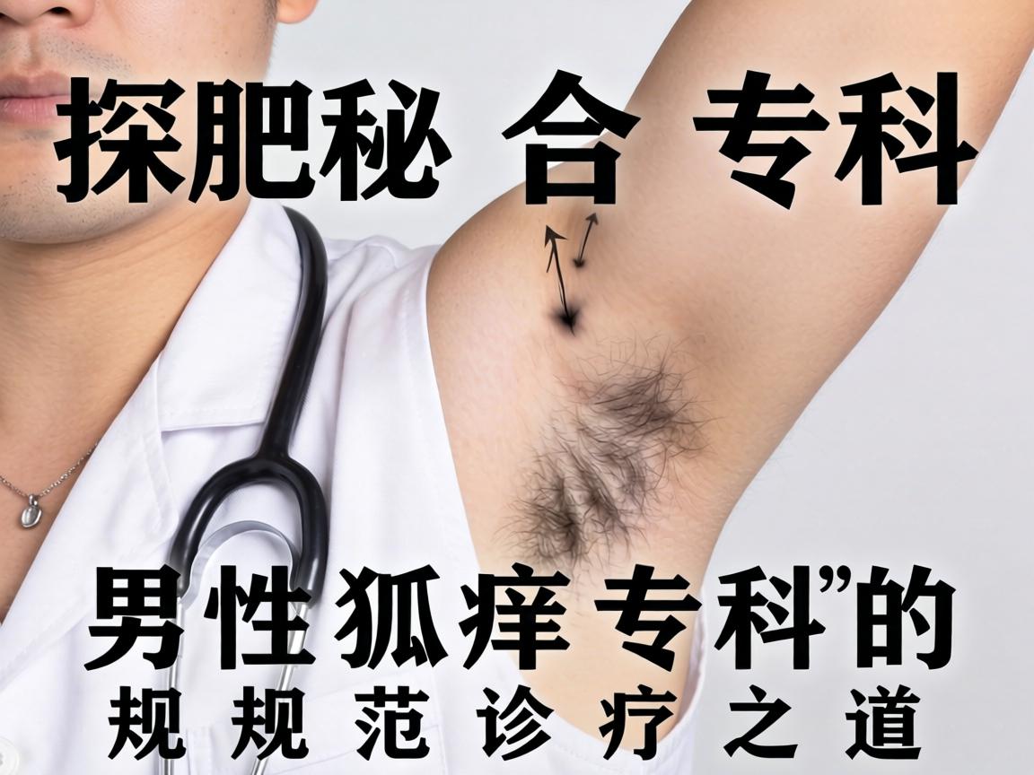 探秘合肥男性狐臭专科，男性狐臭专科的规范诊疗之道