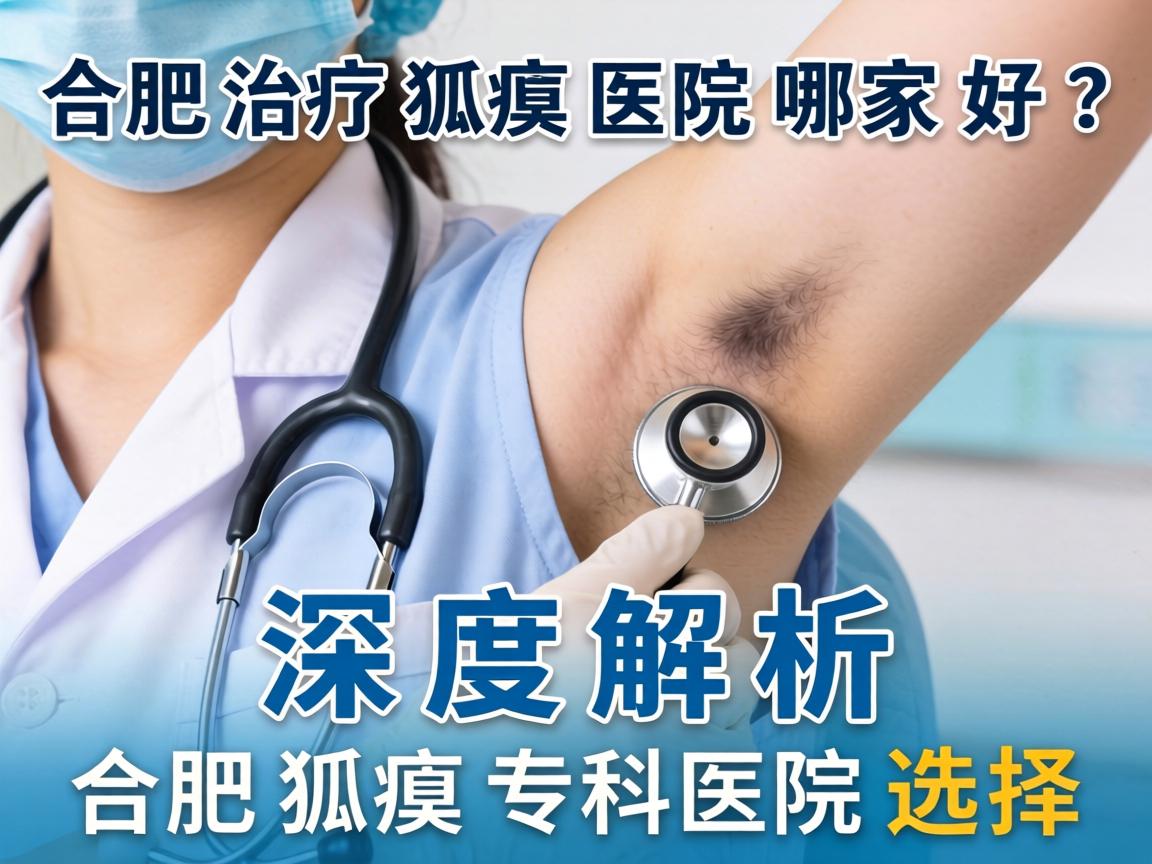 合肥治疗狐臭医院哪家好？深度解析合肥狐臭专科医院选择