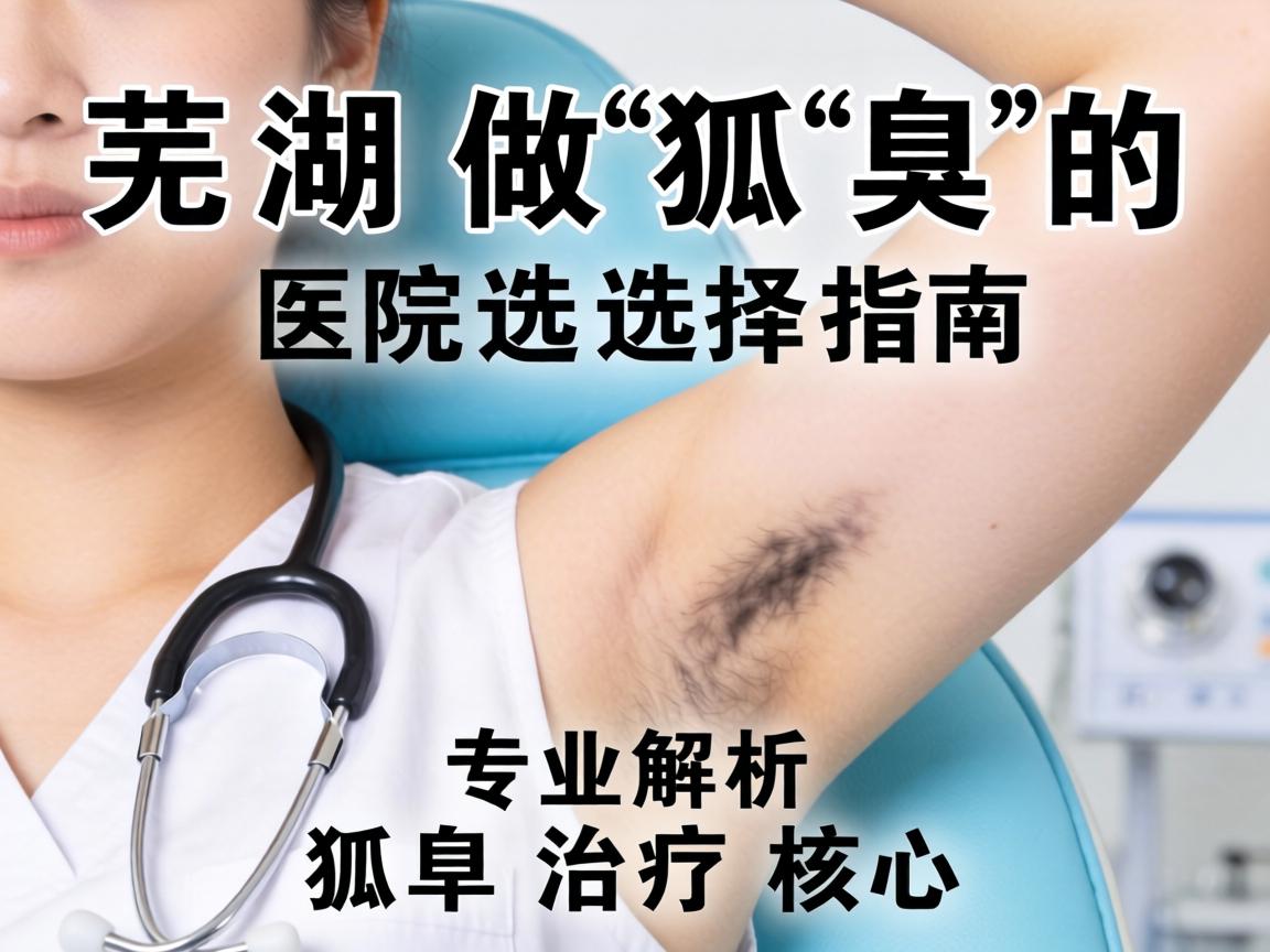 芜湖做狐臭的医院选择指南，专业解析狐臭治疗核心