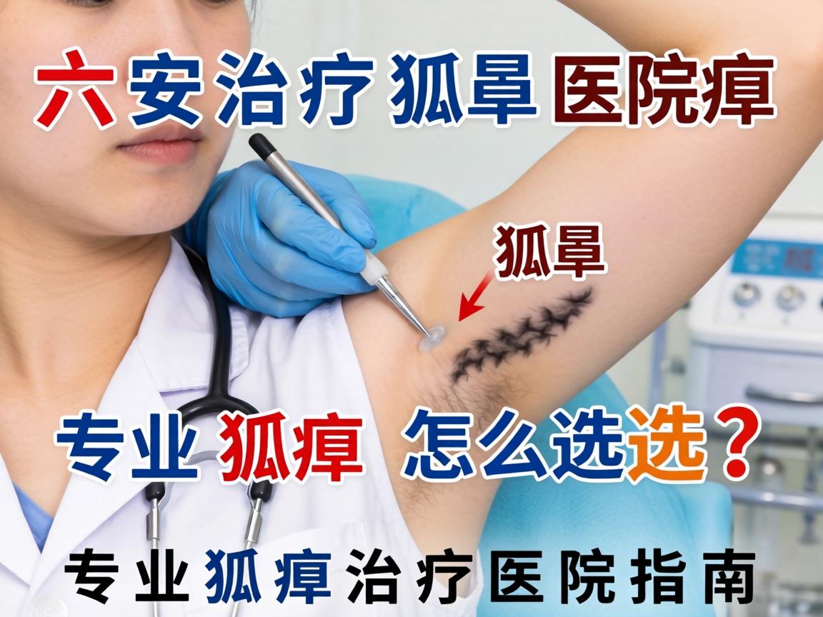 六安治疗狐臭医院怎么选？专业狐臭治疗医院指南