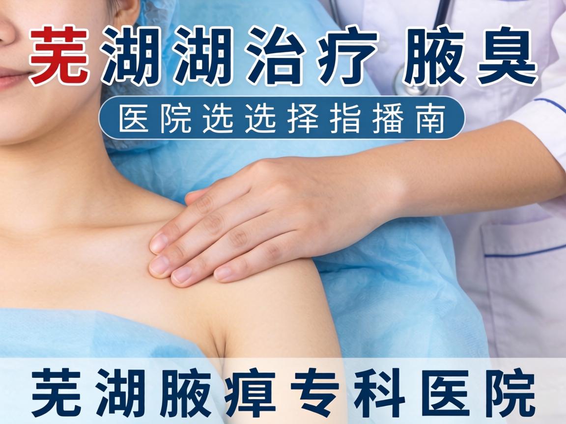 芜湖治疗腋臭医院选择指南，详解芜湖腋臭专科医院