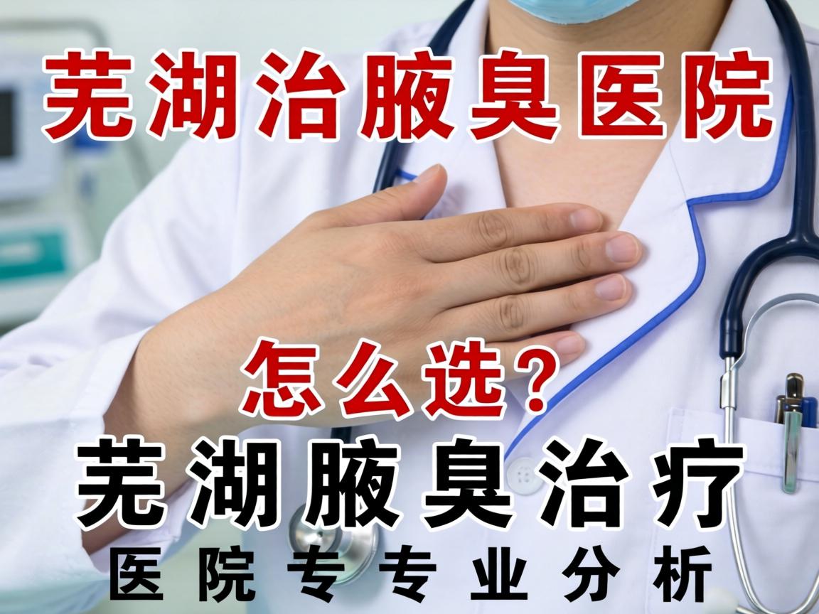 芜湖治腋臭医院怎么选？芜湖腋臭治疗医院专业分析