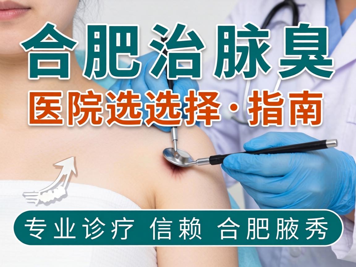 合肥治腋臭医院选择指南，专业诊疗，信赖合肥腋秀