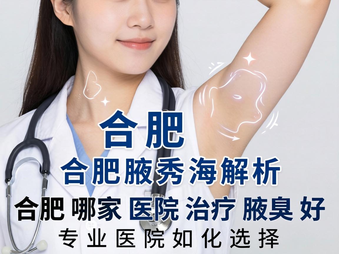 合肥腋秀解析，合肥哪家医院治疗腋臭好，专业医院如何选择