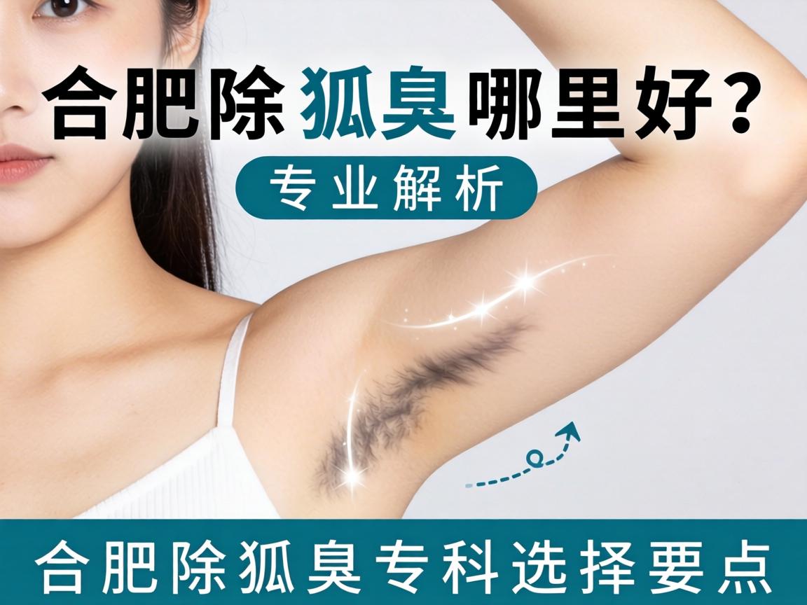 合肥除狐臭哪里好？专业解析合肥除狐臭专科选择要点