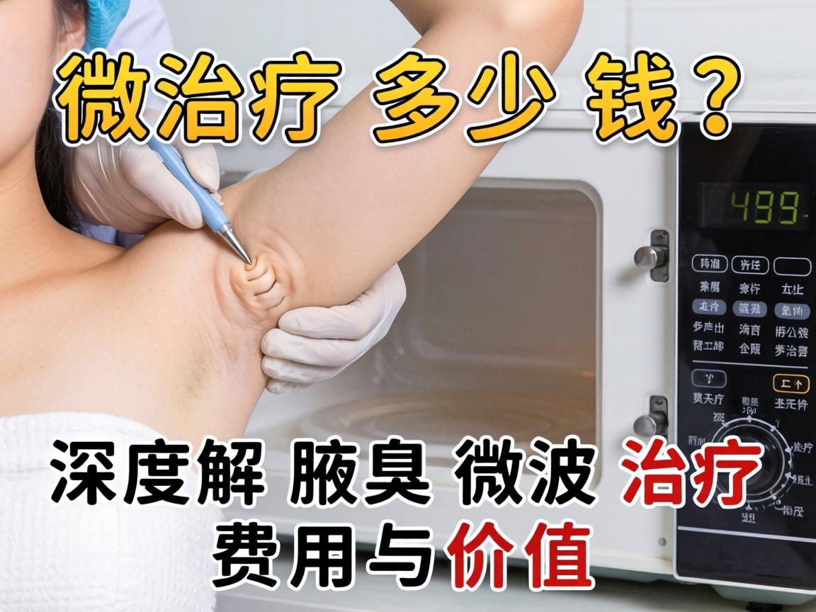 腋臭微波治疗多少钱？深度解析腋臭微波治疗费用与价值