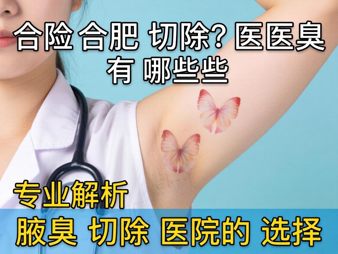 合肥切除腋臭医院有哪些？专业解析腋臭切除医院的选择