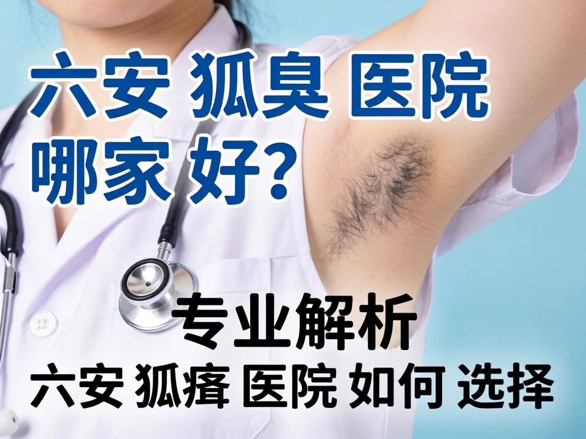 六安狐臭医院哪家好？专业解析六安狐臭医院如何选择