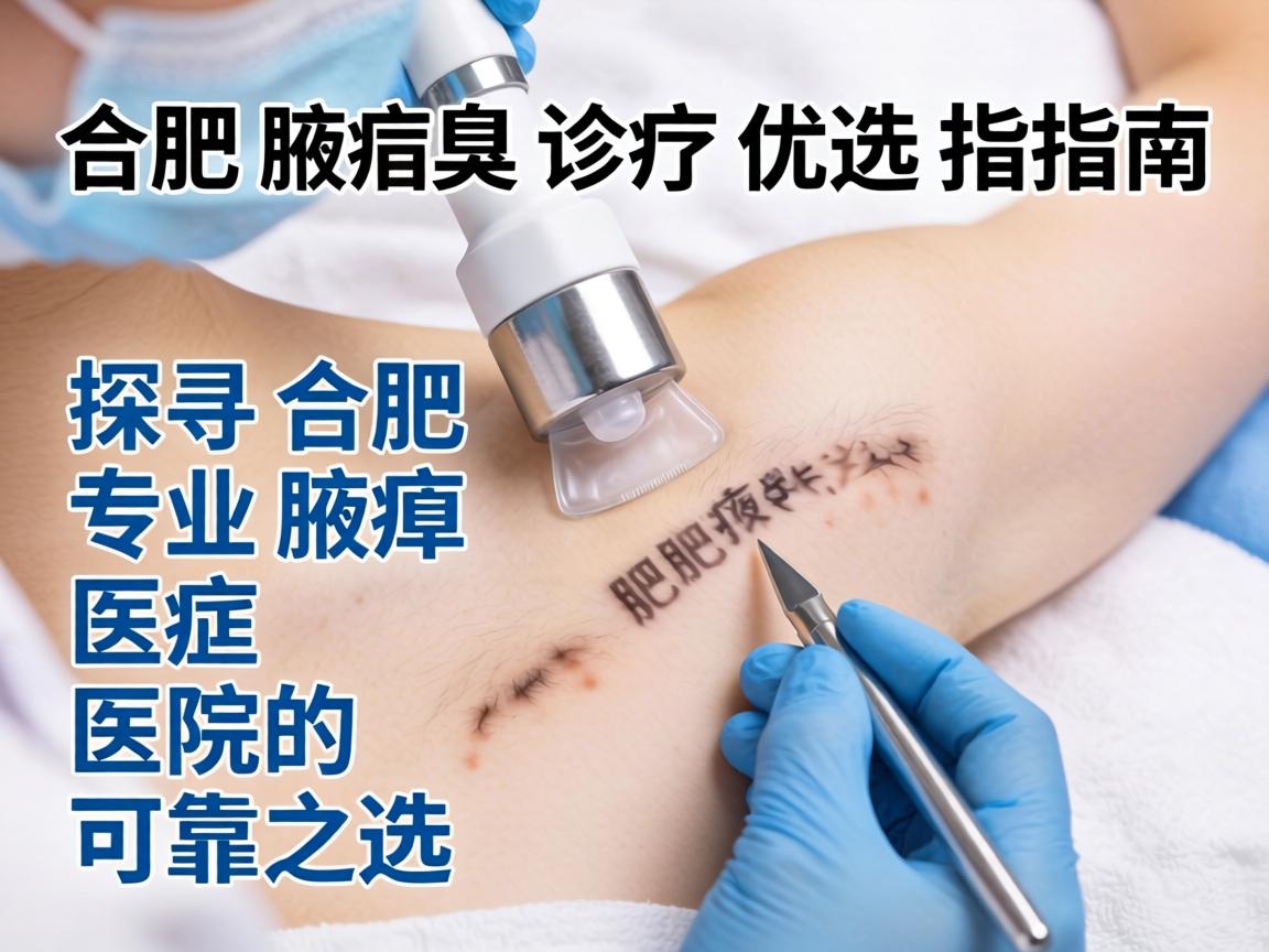合肥腋臭诊疗优选指南，探寻合肥专业腋臭医院的可靠之选