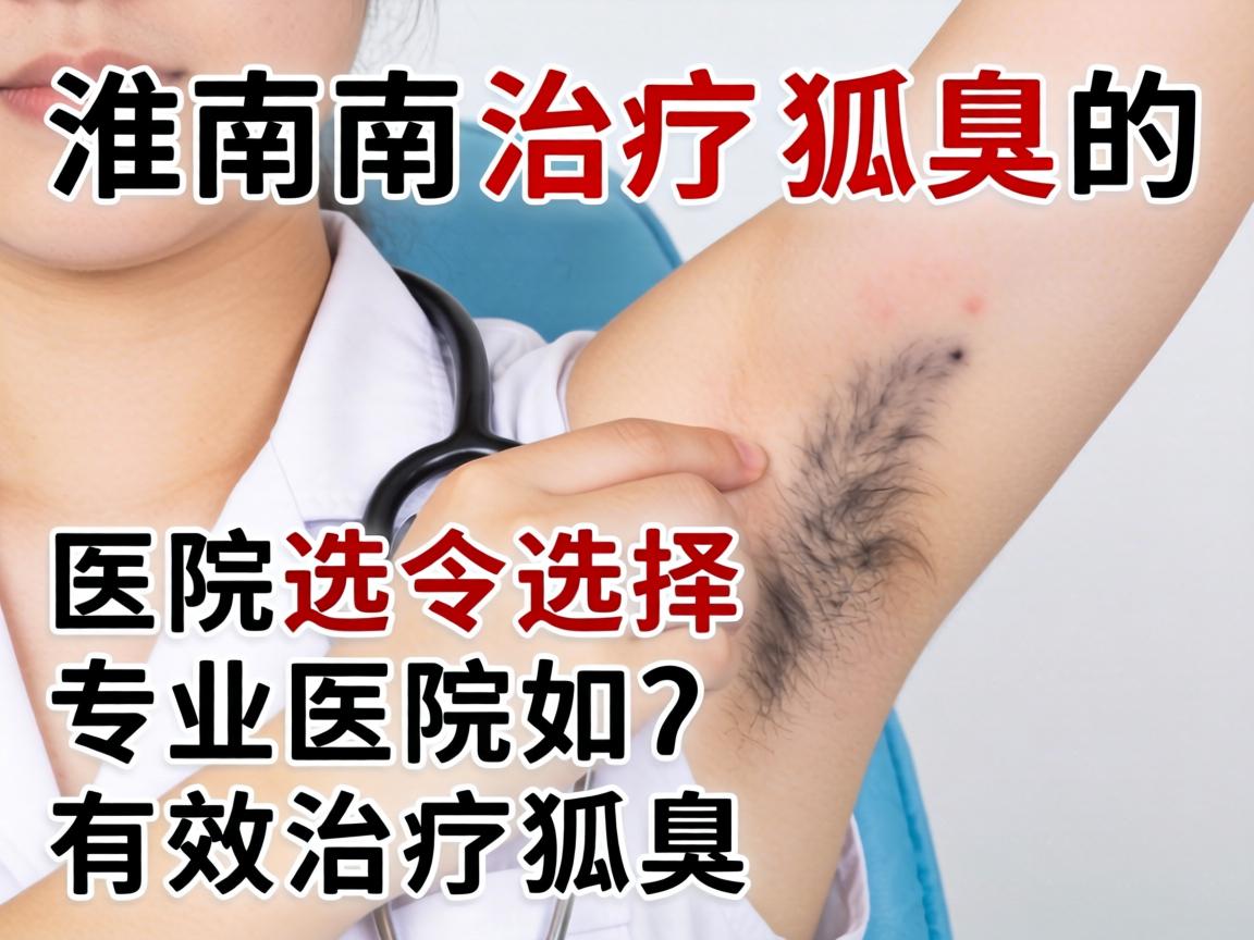 淮南治疗狐臭的医院选择，专业医院如何有效治疗狐臭