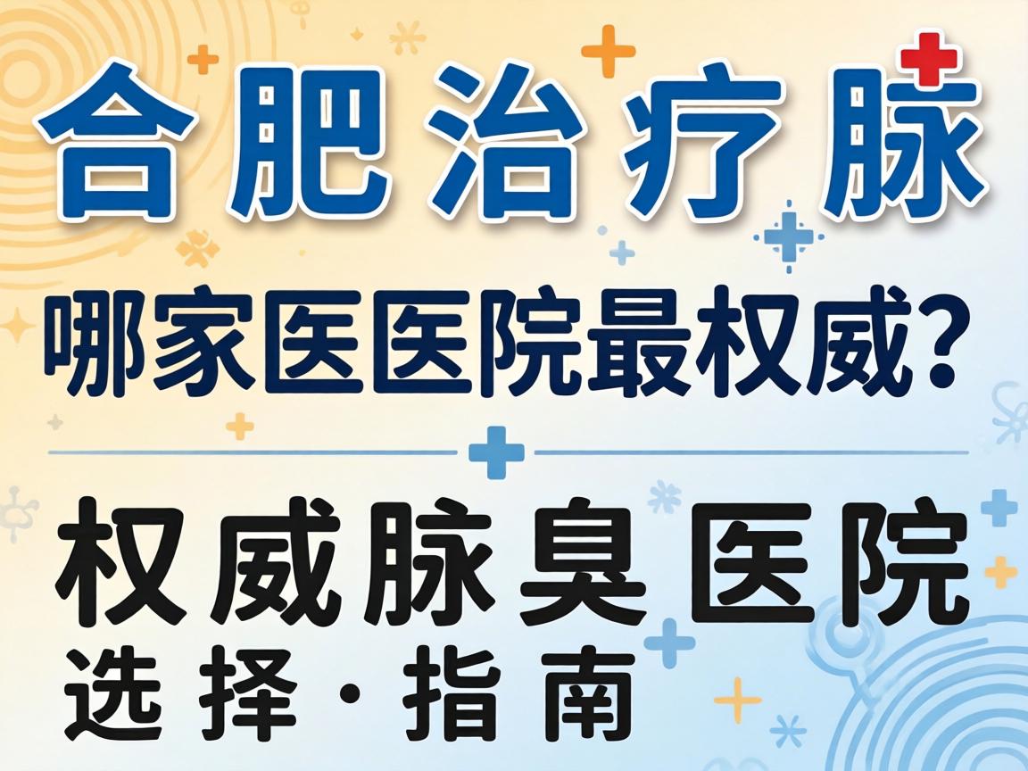 合肥治疗腋臭哪家医院最权威？权威腋臭医院选择指南