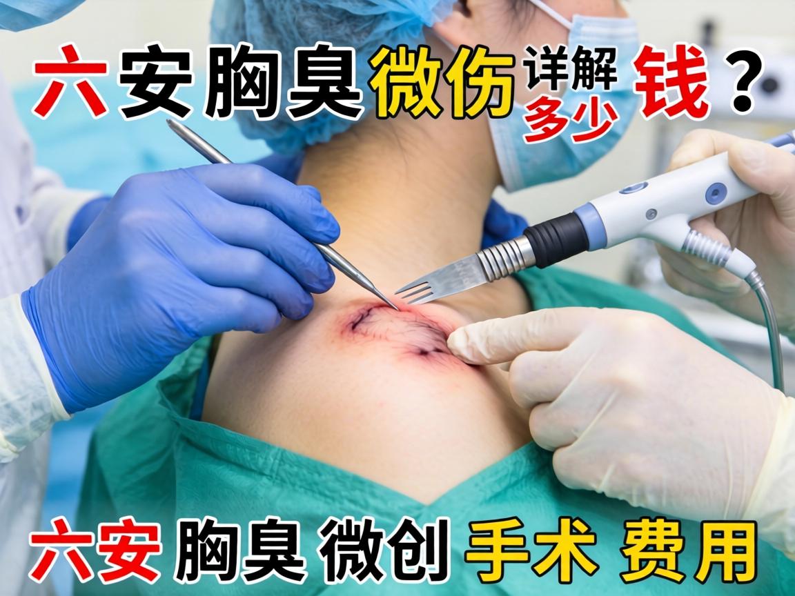 六安腋臭微创手术多少钱？详解六安腋臭微创手术费用