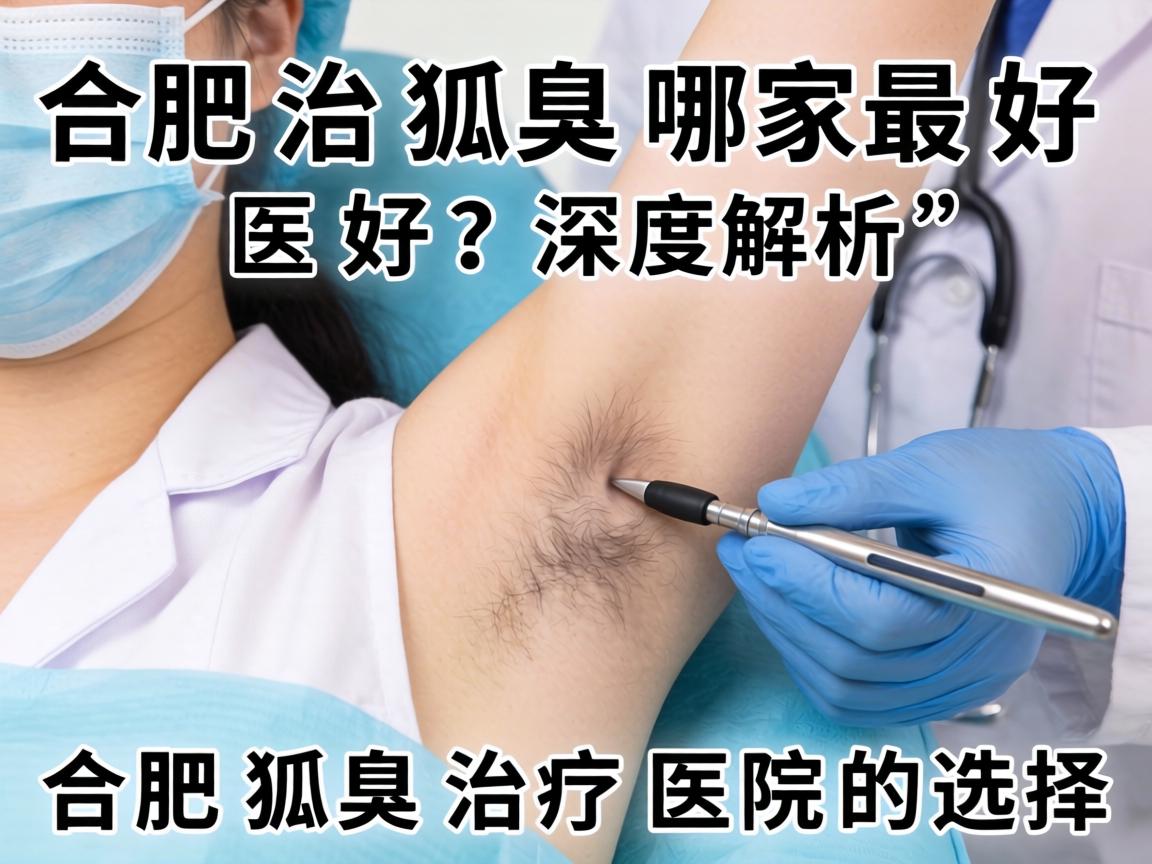 合肥治狐臭医院哪家最好？深度解析合肥狐臭治疗医院的选择