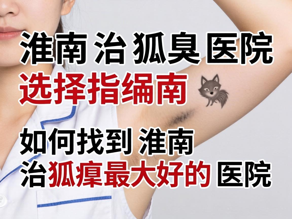 淮南治狐臭医院选择指南，如何找到淮南治狐臭最好的医院