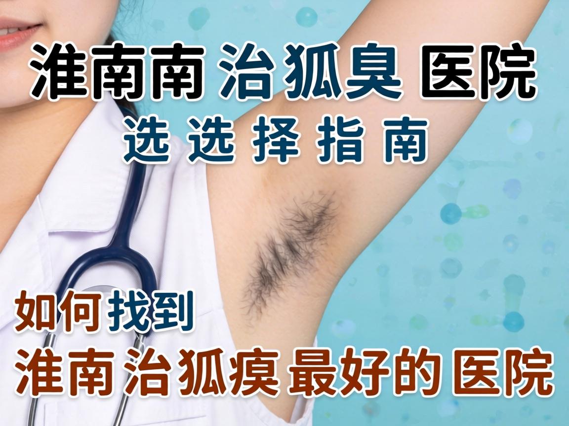 淮南治狐臭医院选择指南，如何找到淮南治狐臭最好的医院