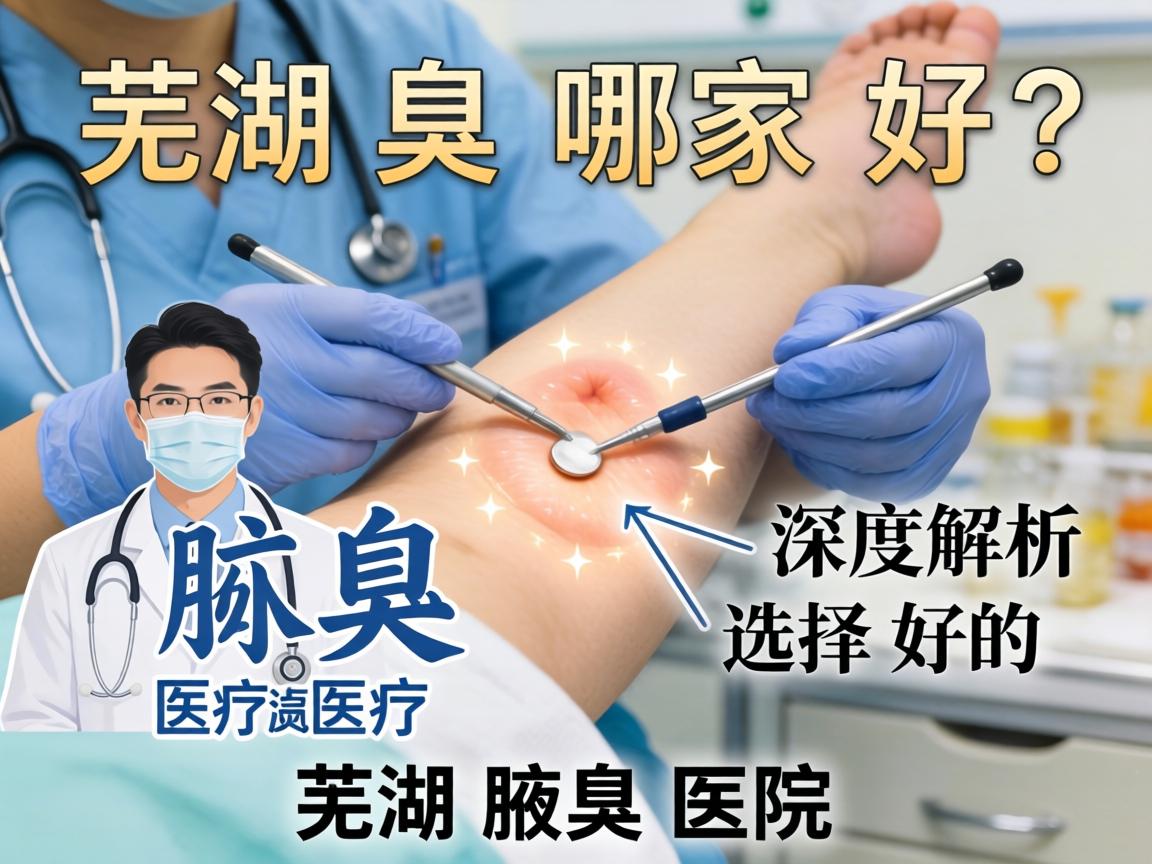 芜湖腋臭医院哪家好？深度解析如何选择好的芜湖腋臭医院